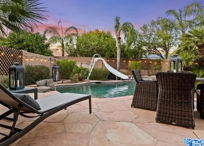 Ferienhaus Massive North Scottsdale 6 Bdrm W Oasis Backyard Phoenix